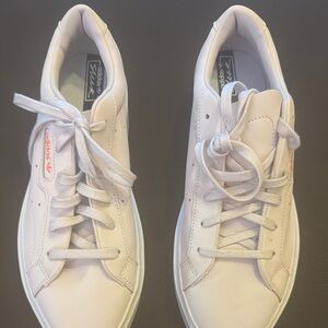 Adidas pink Lace-Up Sneakers